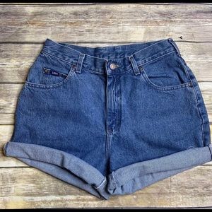 Highwaisted Jean Shorts